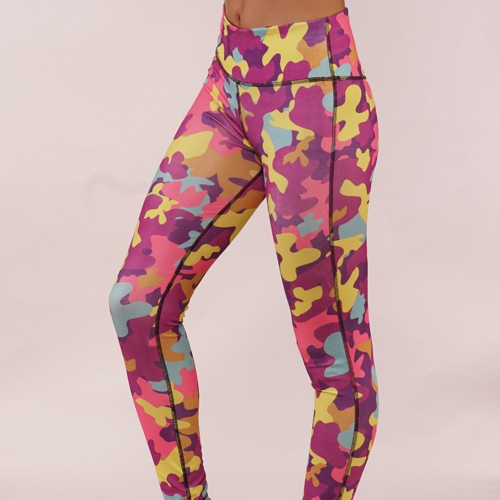 Camo Leggings Yoga Pants Dry-Fit